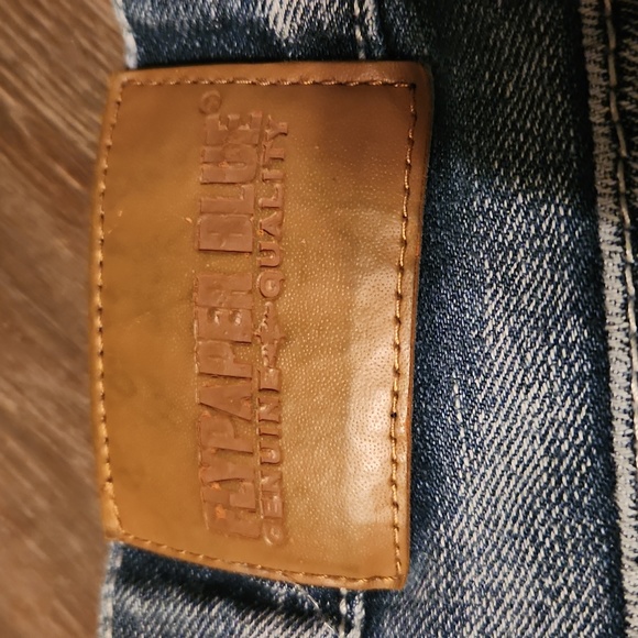 Flypaper Blue Men's Straight Leg Jeans Size 32×30 - Picture 4 of 6